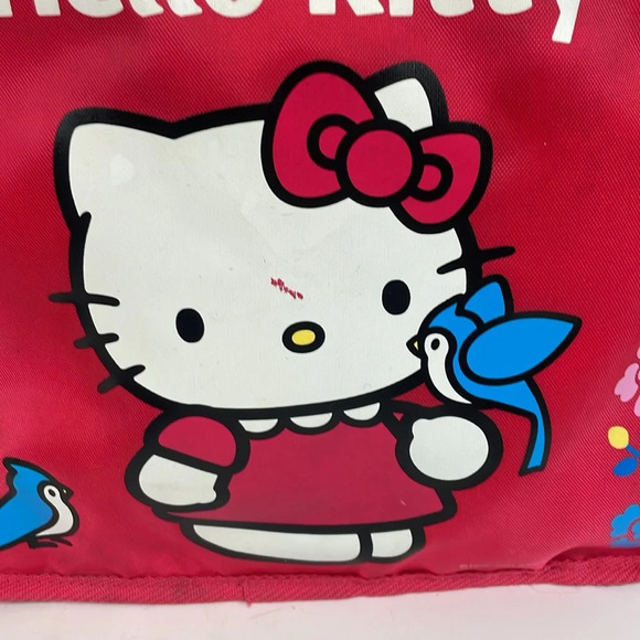 Hello Kitty pink 100% nylon backpack - Picture 4 of 7